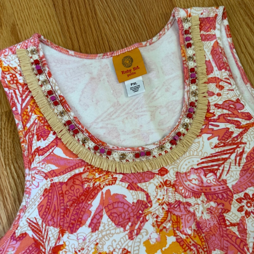 Ruby Rd. Women’s Tank Top - Picture 3 of 9